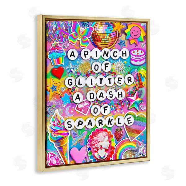 Stupell Industries Jess Stempel | Pinch Of Glitter & Sparkle