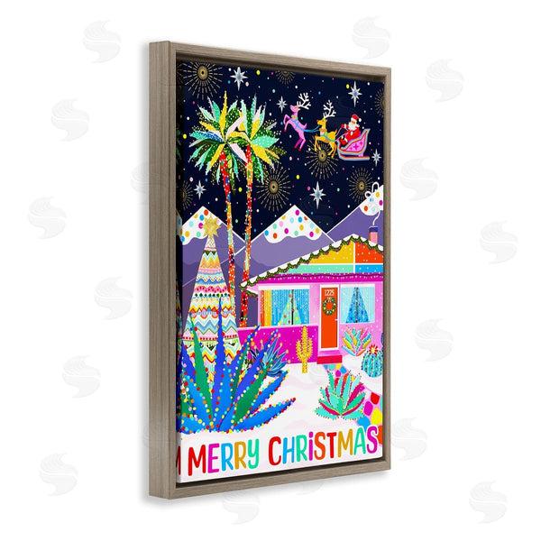 Stupell Industries Jess Stempel | Whimsical Desert Christmas