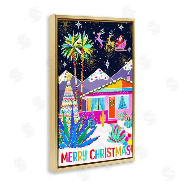Stupell Industries Jess Stempel | Whimsical Desert Christmas