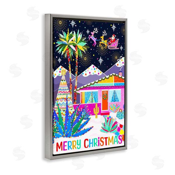 Stupell Industries Jess Stempel | Whimsical Desert Christmas