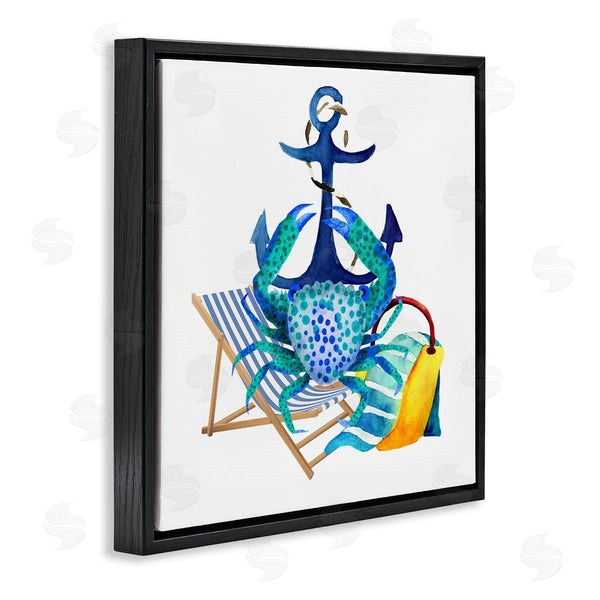 Stupell Industries Jesse Keith | Anchor & Beach Crab Wall Art