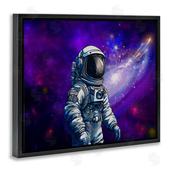 Stupell Industries Jesse Keith | Astronaut With Swirling Galaxy