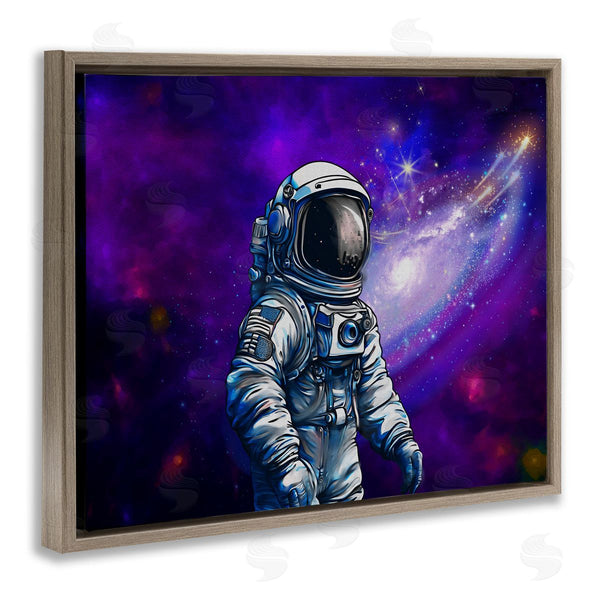 Stupell Industries Jesse Keith | Astronaut With Swirling Galaxy
