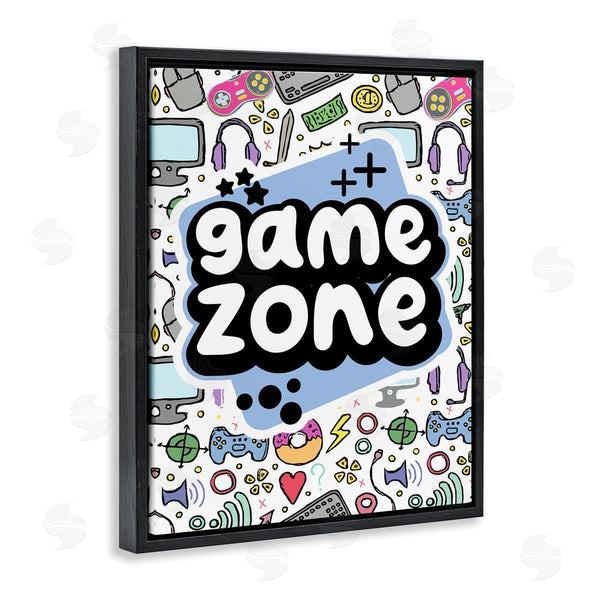 Stupell Industries Jesse Keith | Blue Game Zone Wall Art