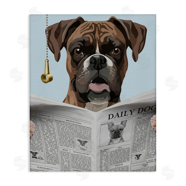 stupell industries Jesse Keith | Boxer News Bathroom Humor