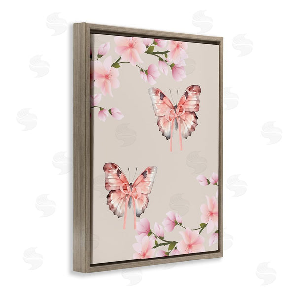 Stupell Industries Jesse Keith | Butterflies In Bows Wall Art