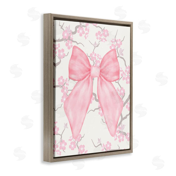 Stupell Industries Jesse Keith | Cherry Blossom & Ribbon Wall Art