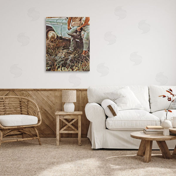Stupell Industries Jesse Keith | Country Couple & Car Wall Art
