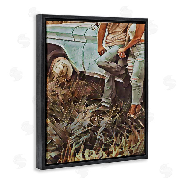 Stupell Industries Jesse Keith | Country Couple & Car Wall Art