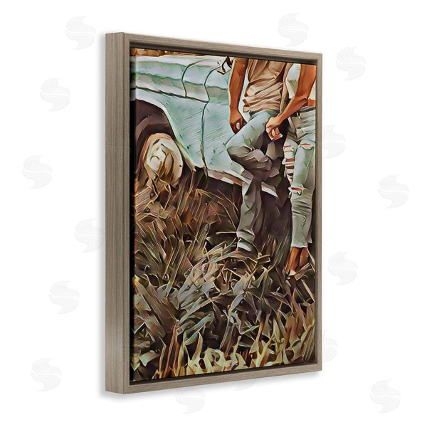 Stupell Industries Jesse Keith | Country Couple & Car Wall Art