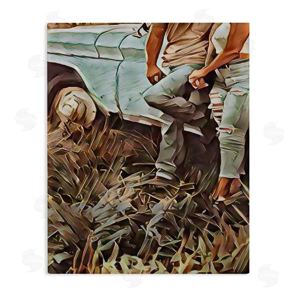 stupell industries Jesse Keith | Country Couple & Car Wall Art