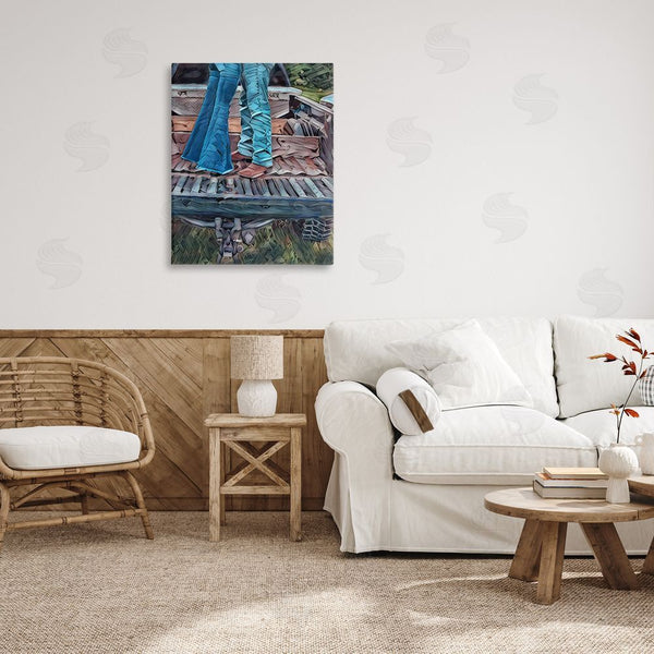 Stupell Industries Jesse Keith | Country Couple In Pickup Wall Art