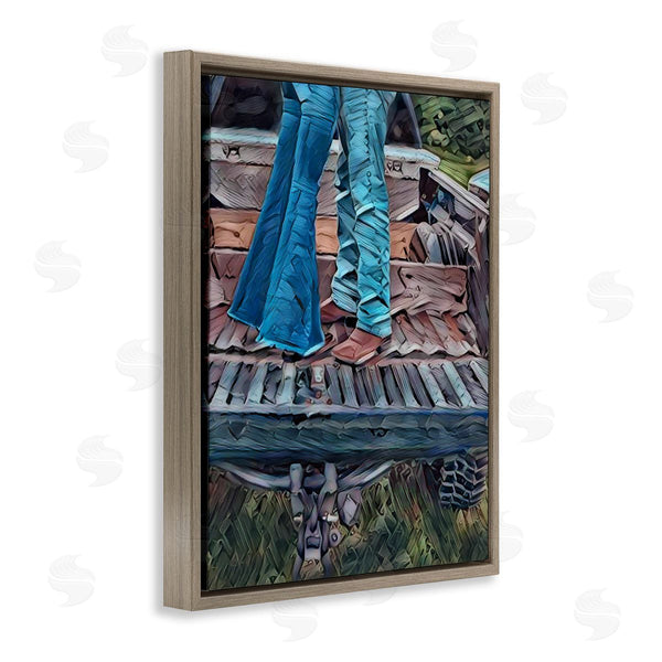 Stupell Industries Jesse Keith | Country Couple In Pickup Wall Art