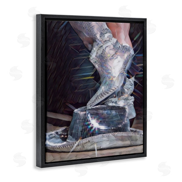 Stupell Industries Jesse Keith | Disco Sparkles Cowgirl Wall Art