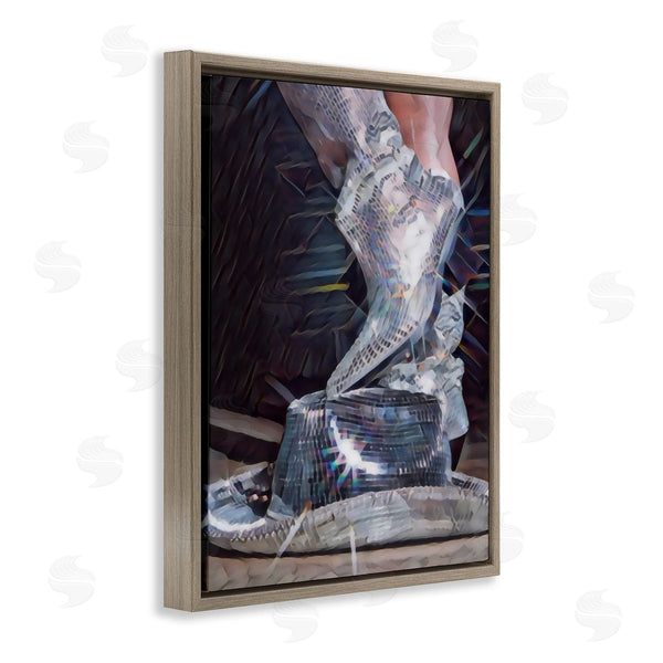 Stupell Industries Jesse Keith | Disco Sparkles Cowgirl Wall Art