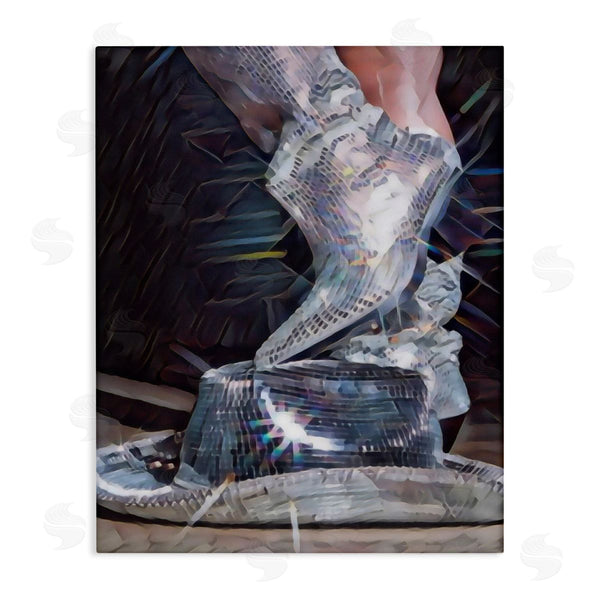 stupell industries Jesse Keith | Disco Sparkles Cowgirl Wall Art