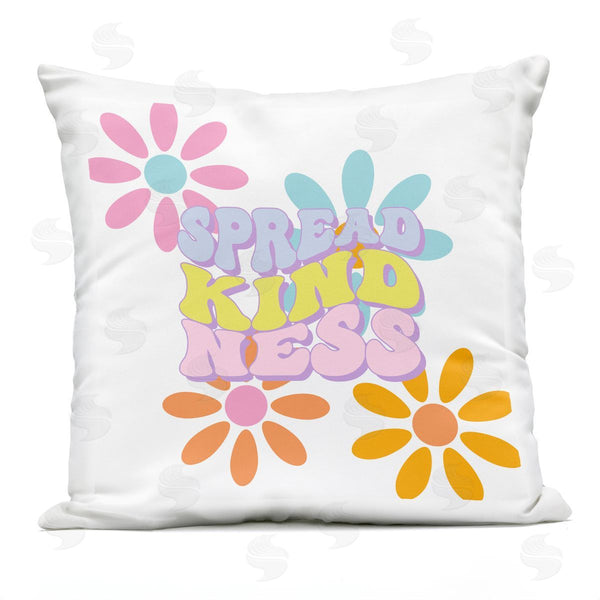 Stupell Industries Jesse Keith | Groovy Spread Kindness Printed Throw Pillow