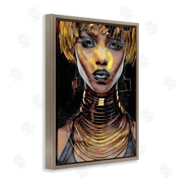 Stupell Industries Jesse Keith | Intense Glam Woman Portrait Wall Art