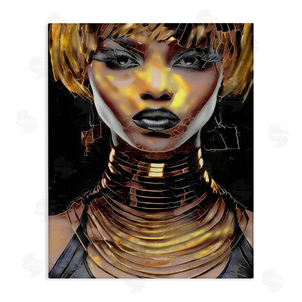 stupell industries Jesse Keith | Intense Glam Woman Portrait Wall Art