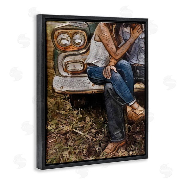 Stupell Industries Jesse Keith | Loving Farmhouse Couple Wall Art