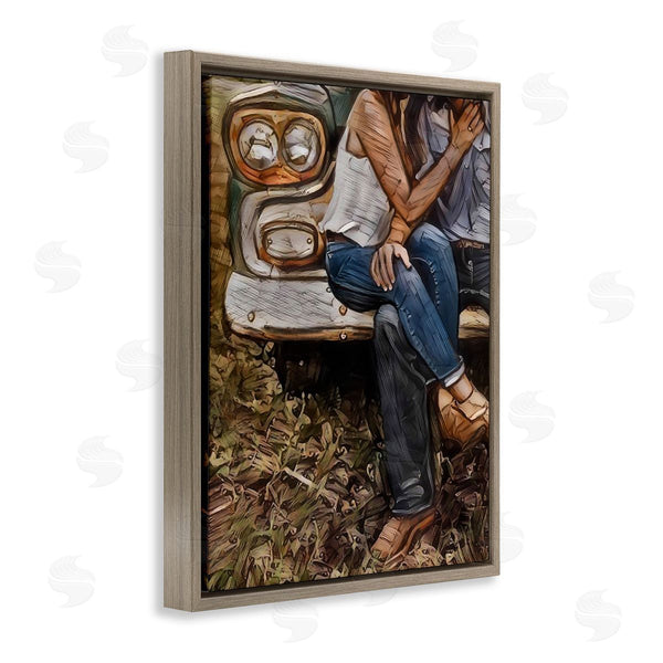 Stupell Industries Jesse Keith | Loving Farmhouse Couple Wall Art