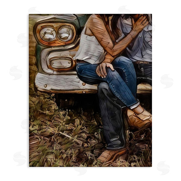stupell industries Jesse Keith | Loving Farmhouse Couple Wall Art