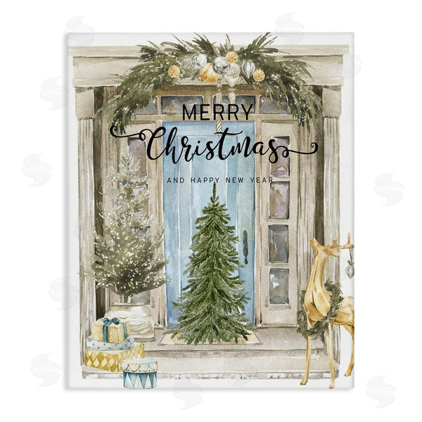 stupell industries Jesse Keith | Merry Christmas Door & Tree