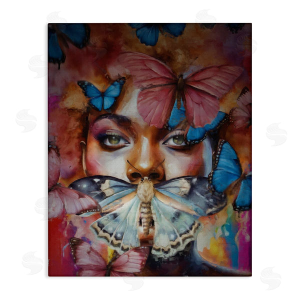 stupell industries Jesse Keith | Moths & Flutterby Female Portrait