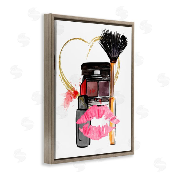 Stupell Industries Jesse Keith | Mwah Beauty Items & Kiss Wall Art