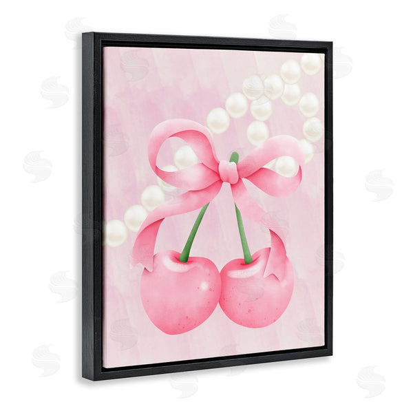 Stupell Industries Jesse Keith | Pastel Cherries With Pearls Wall Art