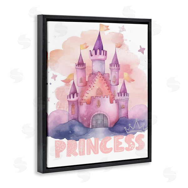 Stupell Industries Jesse Keith | Pastel Princess Castle