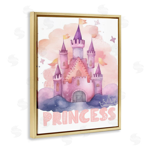 Stupell Industries Jesse Keith | Pastel Princess Castle