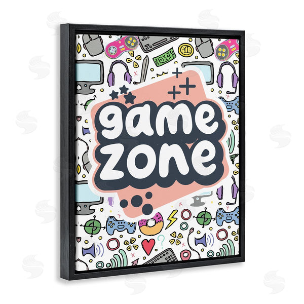 Stupell Industries Jesse Keith | Peach Game Zone Wall Art