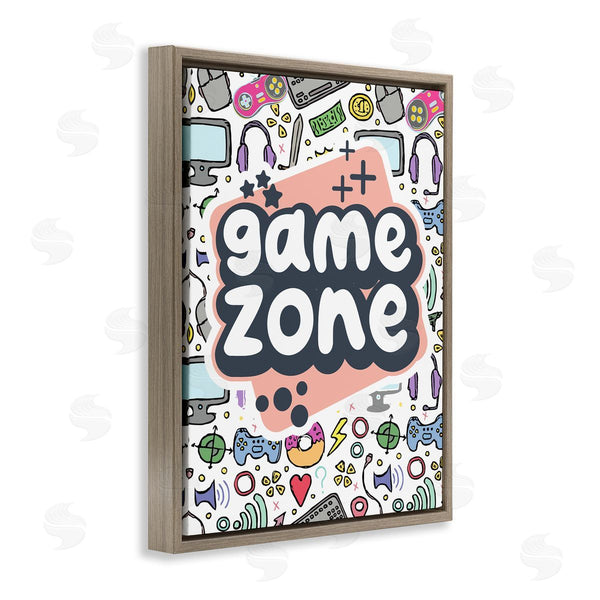 Stupell Industries Jesse Keith | Peach Game Zone Wall Art