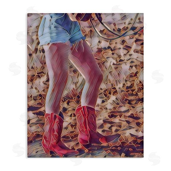 stupell industries Jesse Keith | Rancher Gal Cowgirl Wall Art