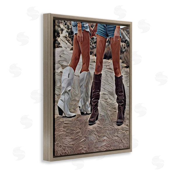 Stupell Industries Jesse Keith | Rodeo Girls Friendship Wall Art