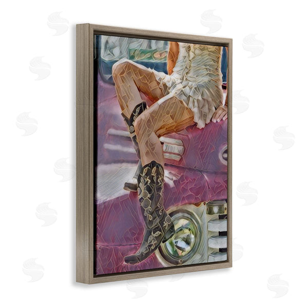 Stupell Industries Jesse Keith | Romantic Westerns Cowgirl Wall Art