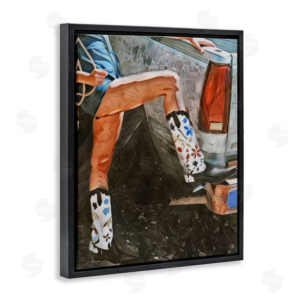 Stupell Industries Jesse Keith | Round Up Cowgirl Boots Wall Art