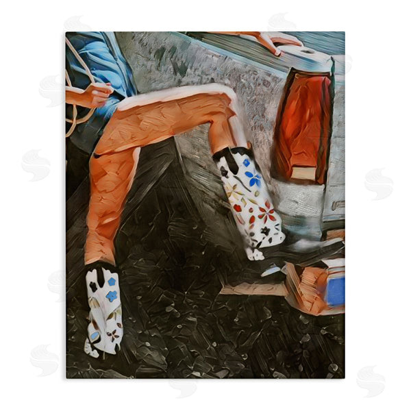 stupell industries Jesse Keith | Round Up Cowgirl Boots Wall Art