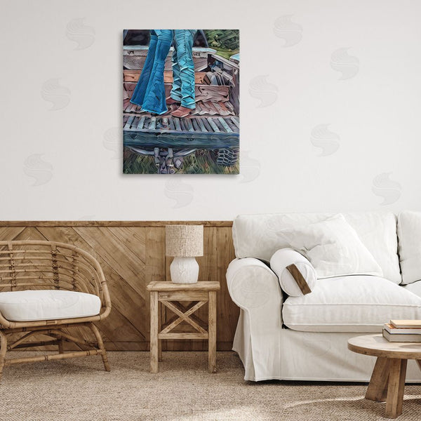 Stupell Industries Jesse Keith | Truck Bed Kisses Wall Art