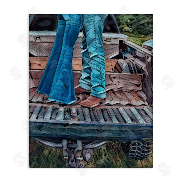 stupell industries Jesse Keith | Truck Bed Kisses Wall Art