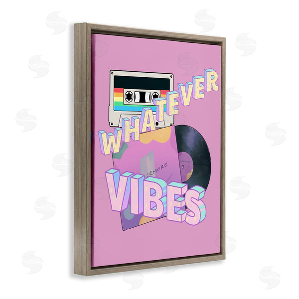 Stupell Industries Jesse Keith | Whatever Vibes Retro Cassette Wall Art