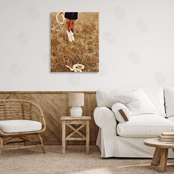 Stupell Industries Jesse Keith | With Her Lasso & Snake Wall Art