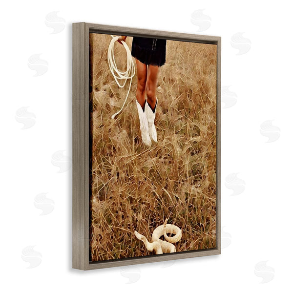Stupell Industries Jesse Keith | With Her Lasso & Snake Wall Art