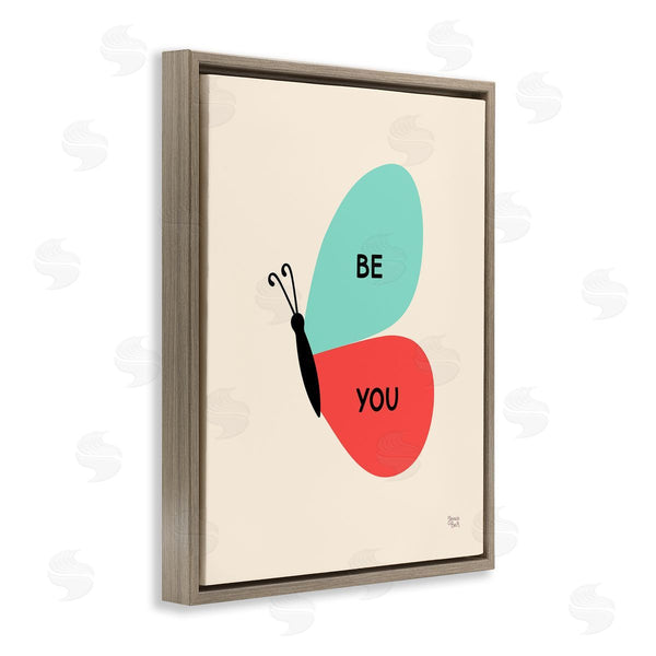 Stupell Industries Jessica Beck | Be You Simple Butterfly