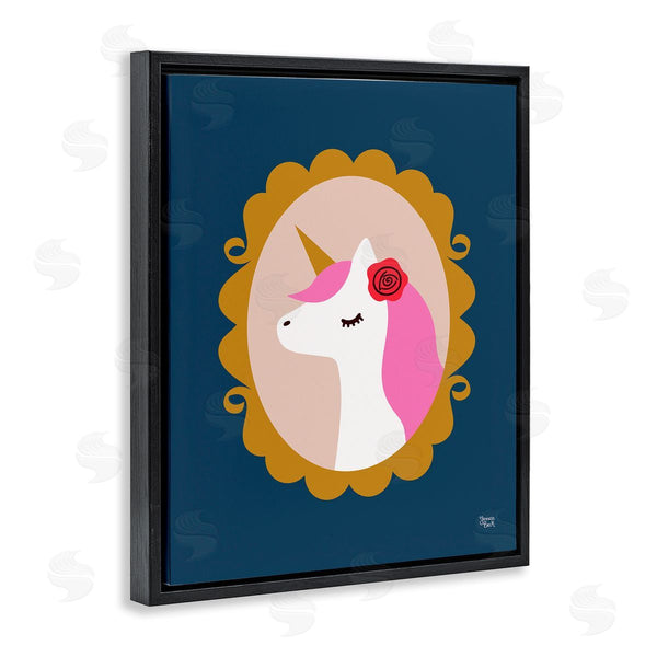Stupell Industries Jessica Beck | Chic Unicorn Portrait