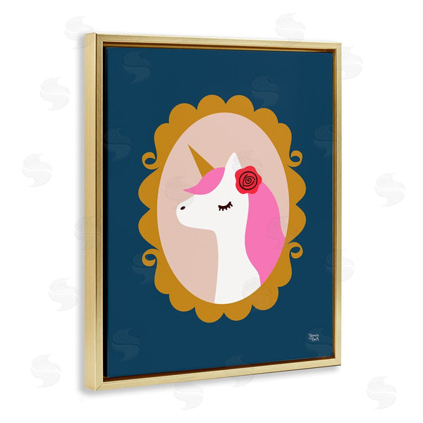 Stupell Industries Jessica Beck | Chic Unicorn Portrait