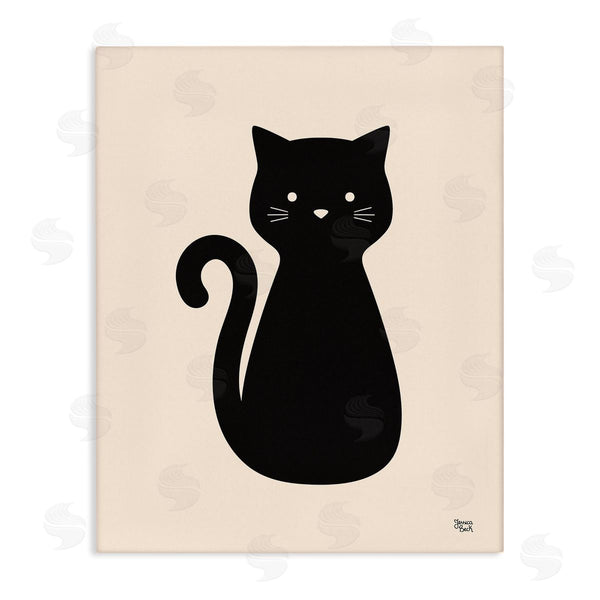 stupell industries Jessica Beck | Feline Grace Black Cat Wall Art
