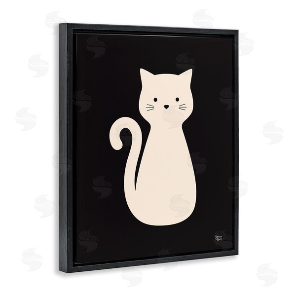Stupell Industries Jessica Beck | Feline Grace White Cat