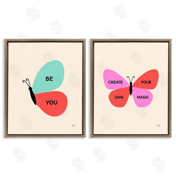 Stupell Industries Jessica Beck | Inspiring Butterfly Sentiments